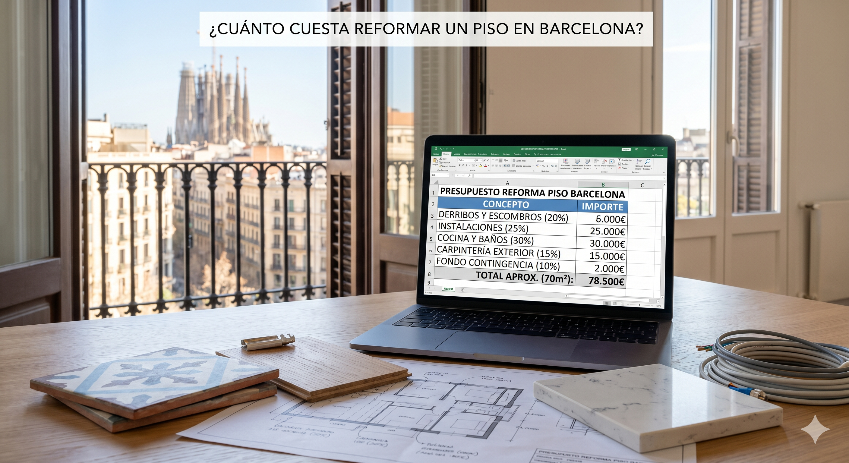 How much does a complete renovation cost in Barcelona? Price guide and how to avoid surprises