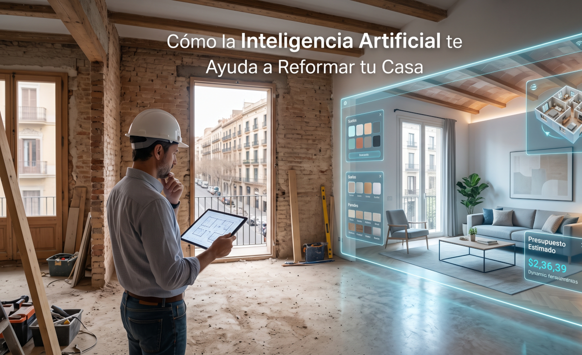 Cómo la Inteligencia Artificial te Ayuda a Reformar tu Casa