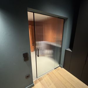 Reforma integral, detall de la porta